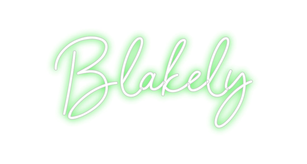 Custom Neon: Blakely