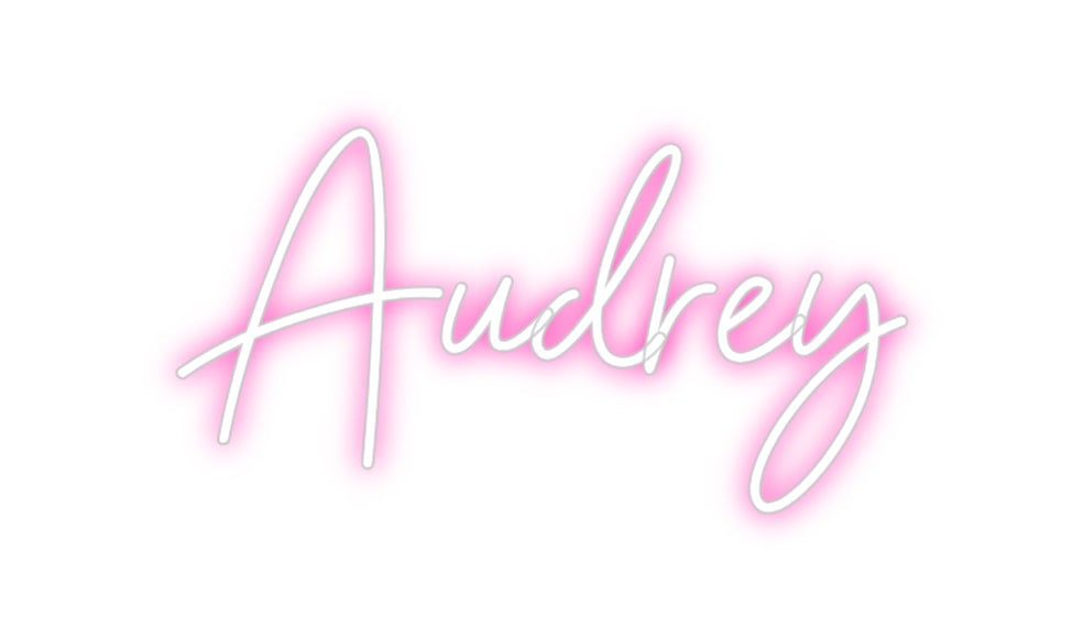 Custom Neon: Audrey