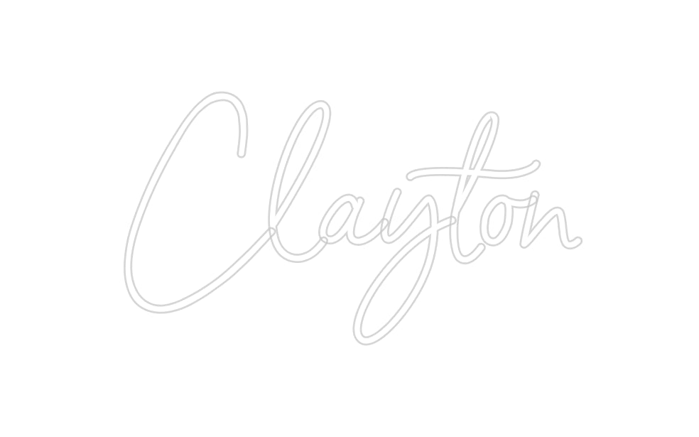 Custom Neon: Clayton