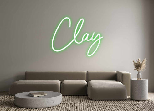 Custom Neon: Clay