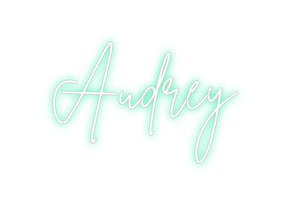 Custom Neon: Audrey