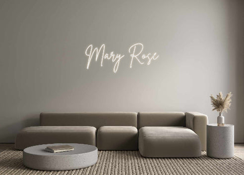 Custom Neon: Mary Rose