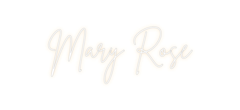 Custom Neon: Mary Rose