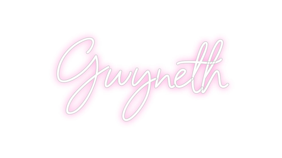 Custom Neon: Gwyneth