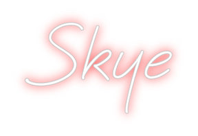 Custom Neon: Skye