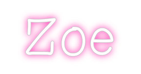 Custom Neon: Zoe