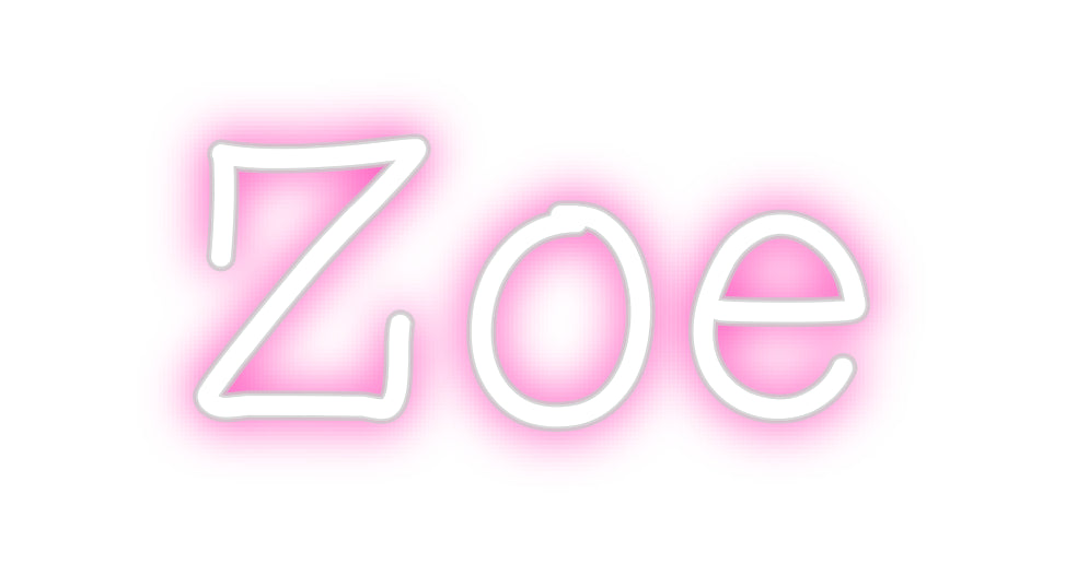 Custom Neon: Zoe