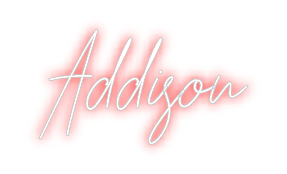 Custom Neon: Addison