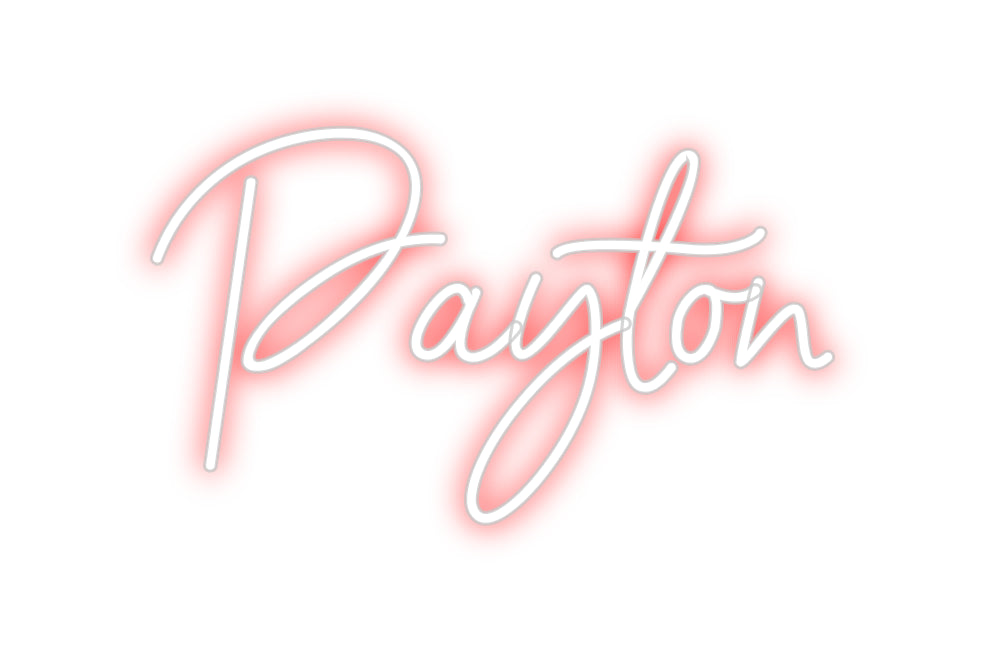 Custom Neon: Payton