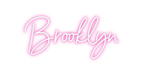 Custom Neon: Brooklyn