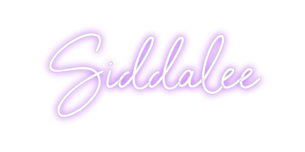 Custom Neon: Siddalee