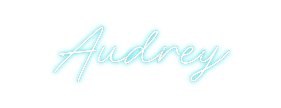 Custom Neon: Audrey