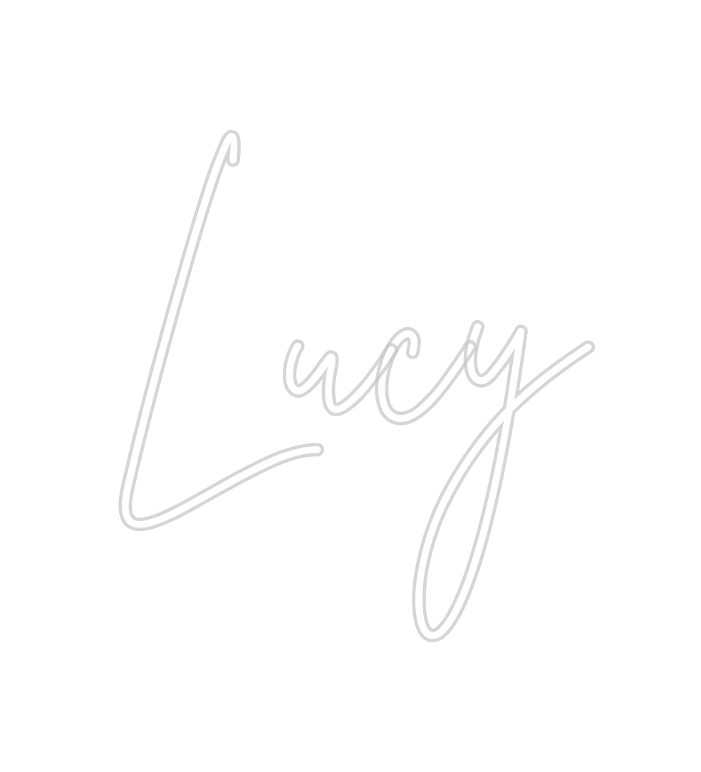 Custom Neon: Lucy