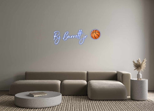 Custom Neon: Rj Barrett jr...