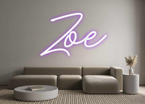 Custom Neon: Zoe