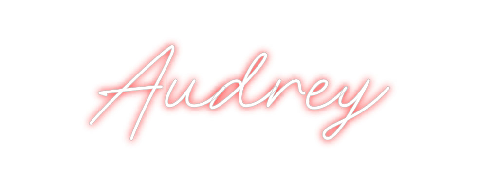 Custom Neon: Audrey