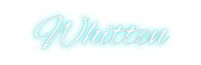 Custom Neon: Whitten