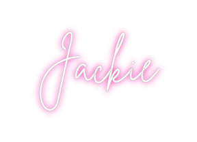 Custom Neon: Jackie