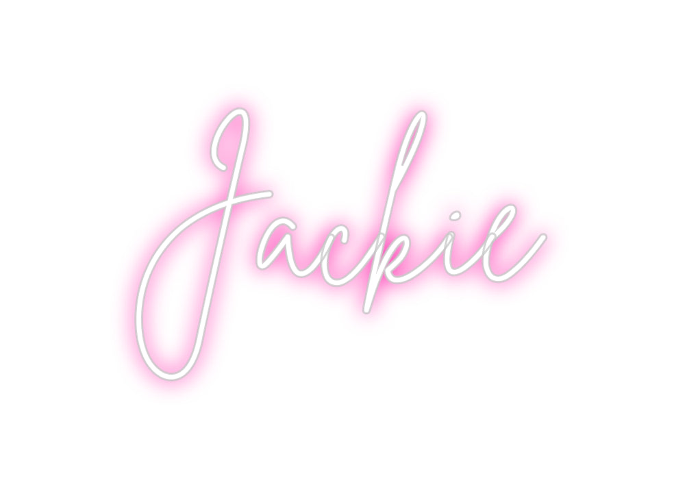 Custom Neon: Jackie