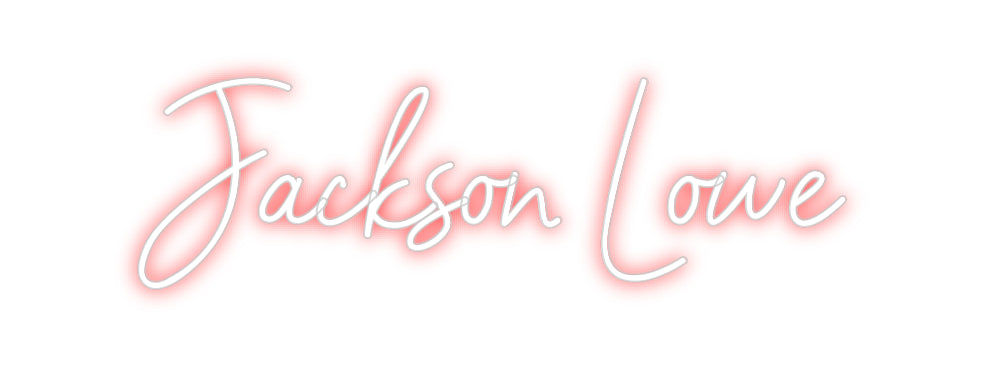 Custom Neon: Jackson Lowe