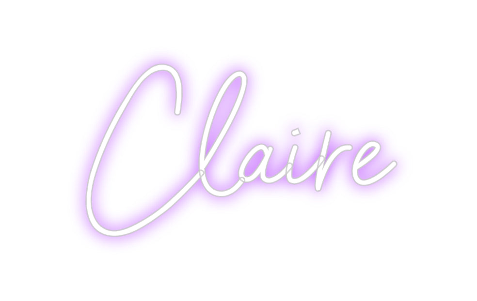 Custom Neon: Claire