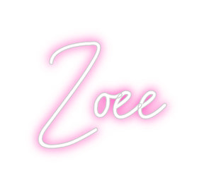 Custom Neon: Zoee