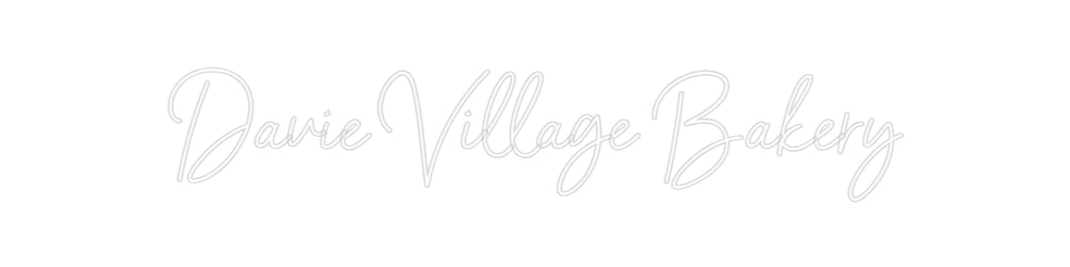 Custom Neon: Davie Village...