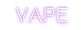 Custom Neon: VAPE