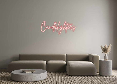 Custom Neon: Candlelighters