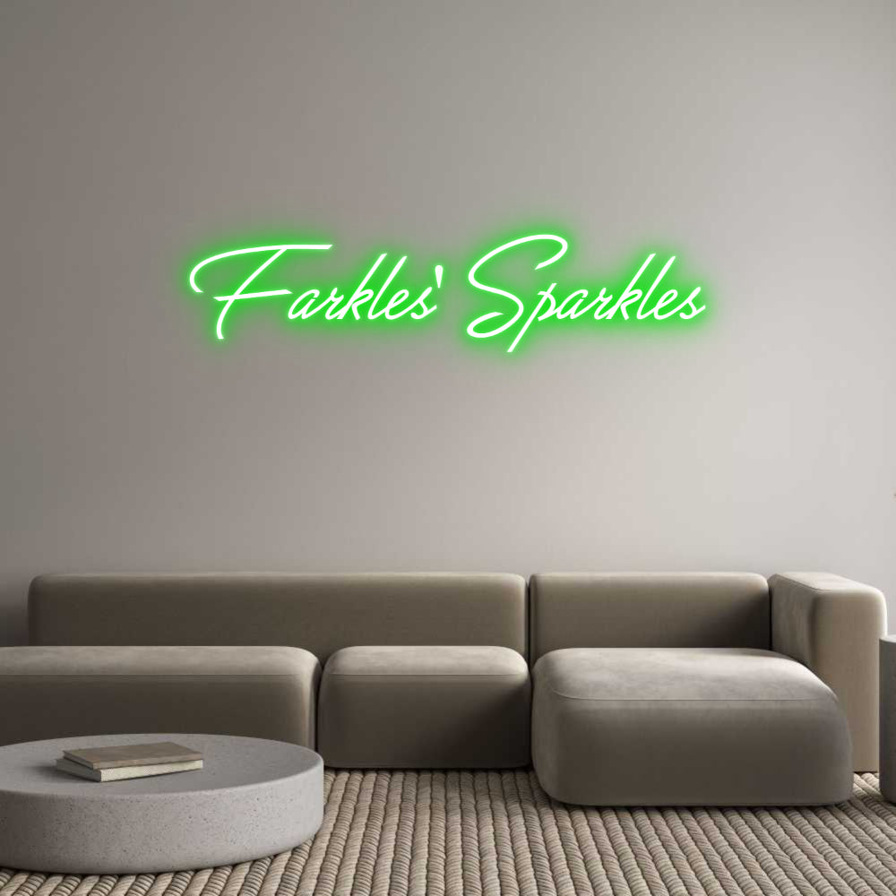 Custom Neon: Farkles' Spar...