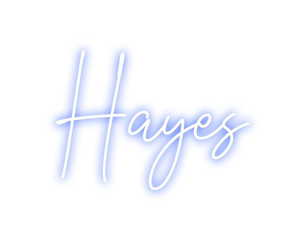 Custom Neon: Hayes