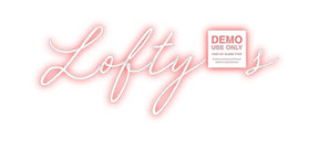 Custom Neon: Lofty’s