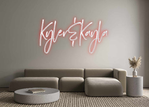 Custom Neon: Kyler&Kayla