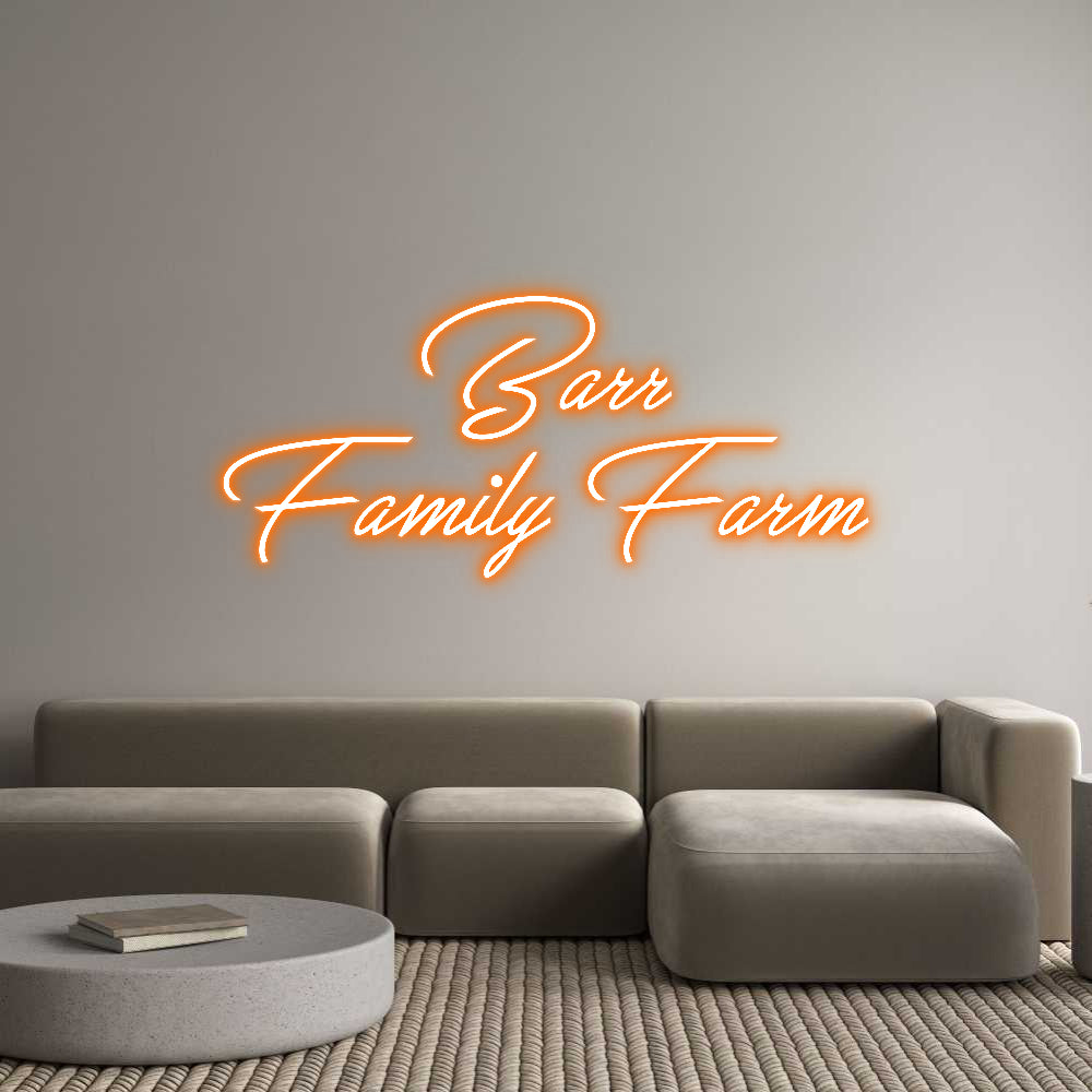 Custom Neon: Barr Family ...