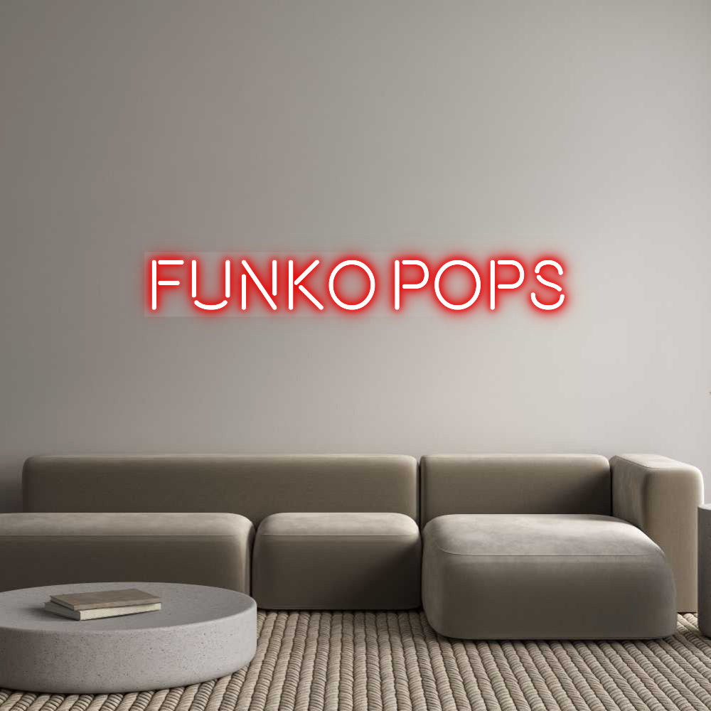 Custom Neon: FUNKO POPS