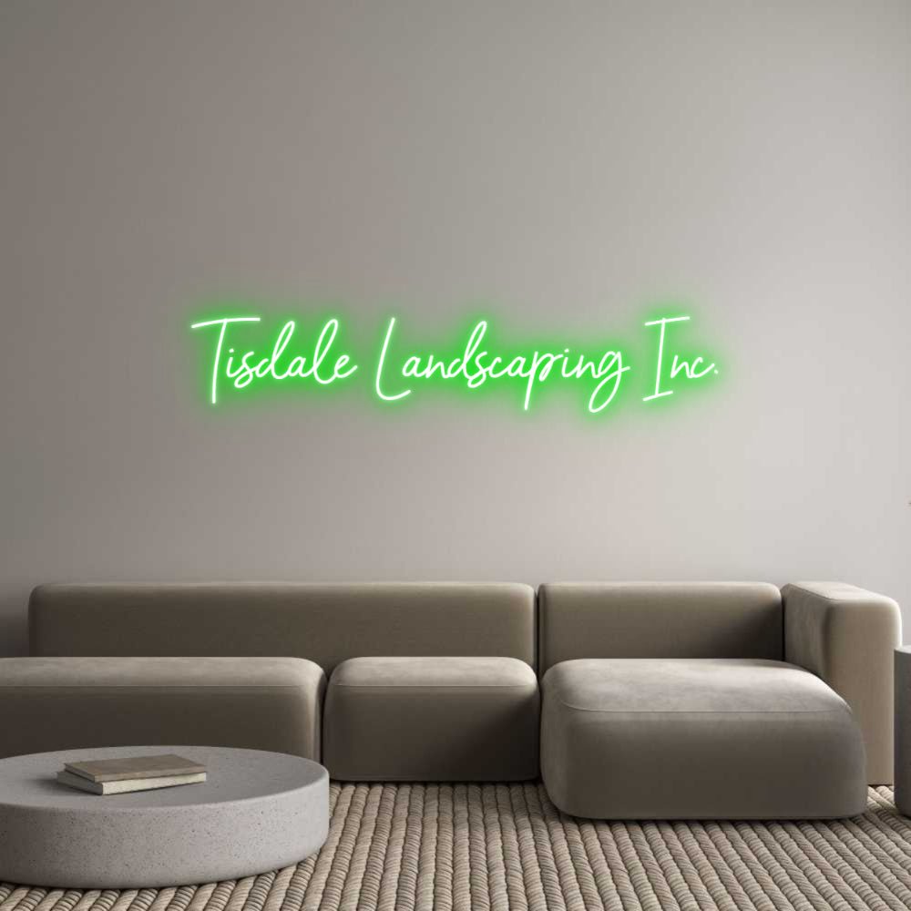 Custom Neon: Tisdale Lands...