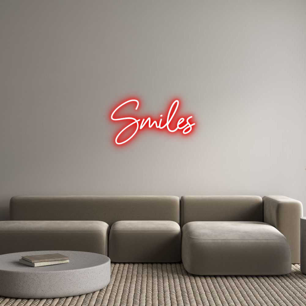 Custom Neon: Smiles