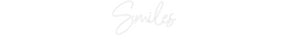 Custom Neon: Smiles