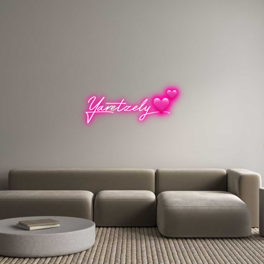 Custom Neon: Yaretzely?