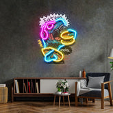 Hungry Dinosour LED Neon Sign Light Pop Art