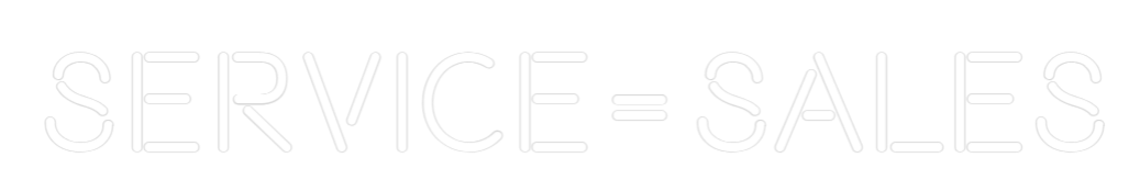 Custom Neon: Service = Sales