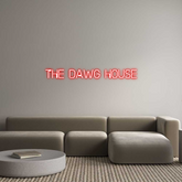 Custom Neon: THE DAWG HOUSE