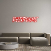 Custom Neon: RESTROOMS