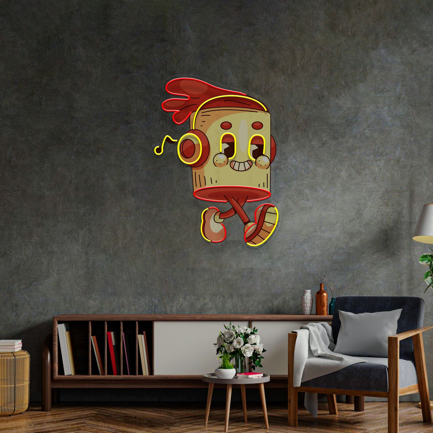 Lattes Pop Art LED Neon Sign Light Pop Art