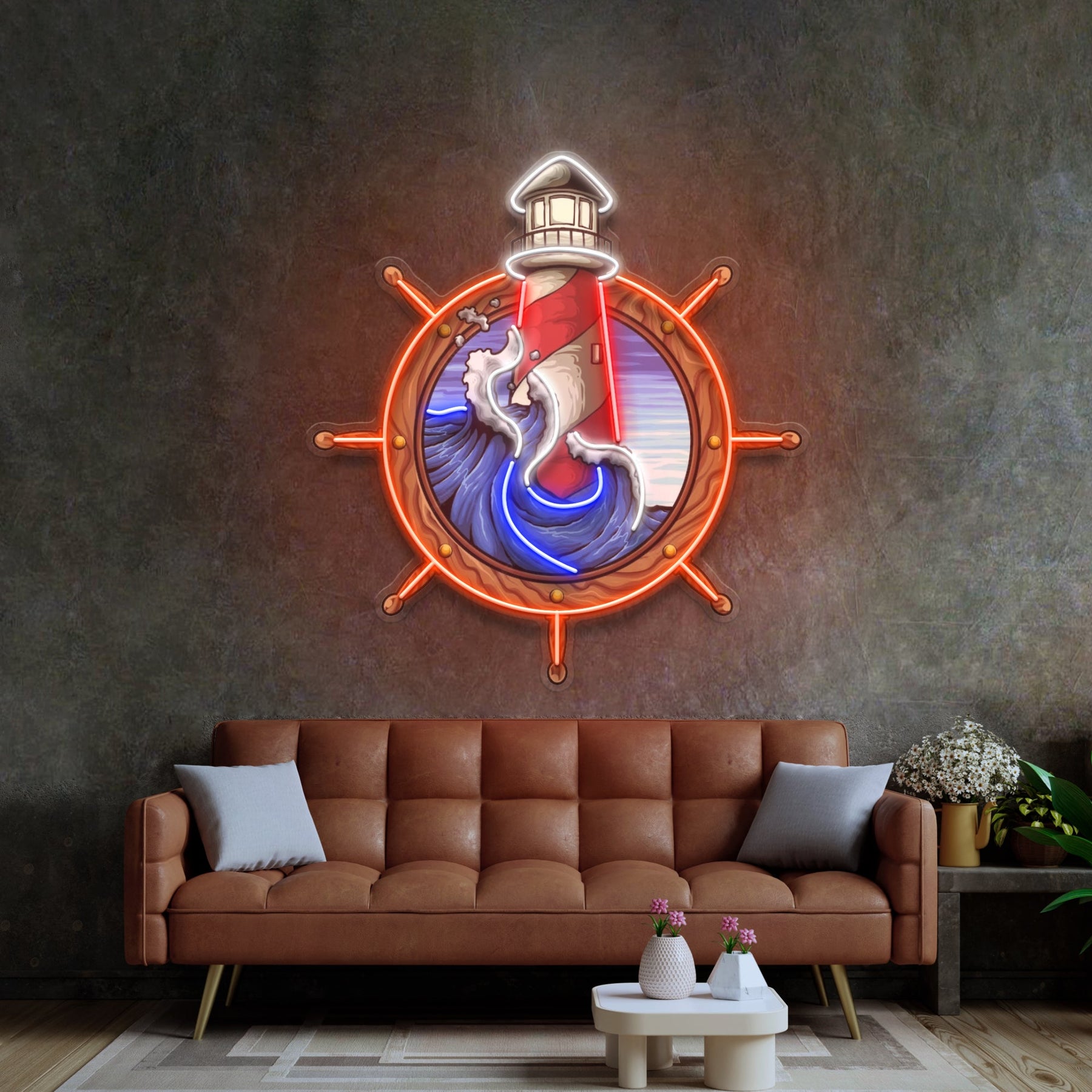 Light House LED Neon Sign Light Pop Art