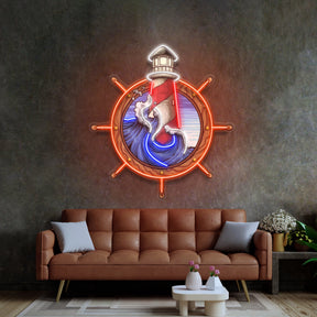Light House LED Neon Sign Light Pop Art