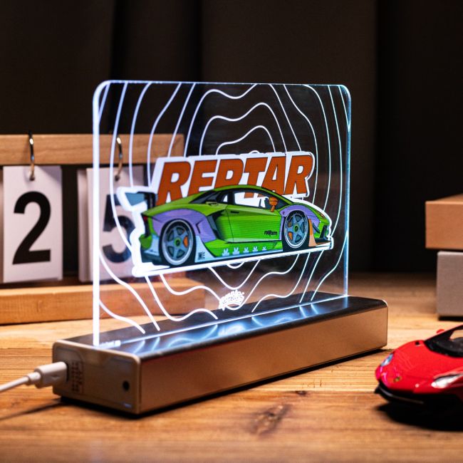 Custom 3D LED Modified Car Night Light SGTN037