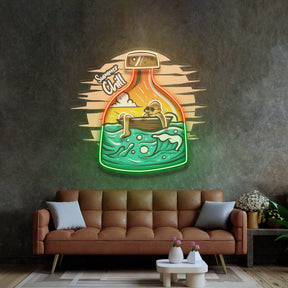 Summer Chill LED Neon Sign Light Pop Art