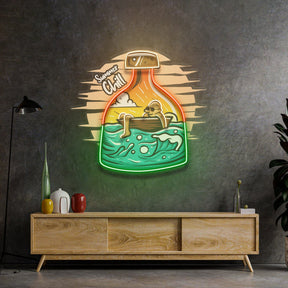 Summer Chill LED Neon Sign Light Pop Art