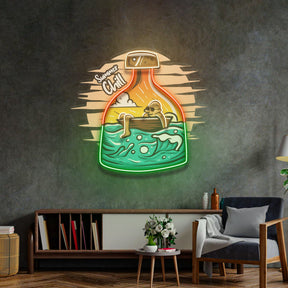 Summer Chill LED Neon Sign Light Pop Art
